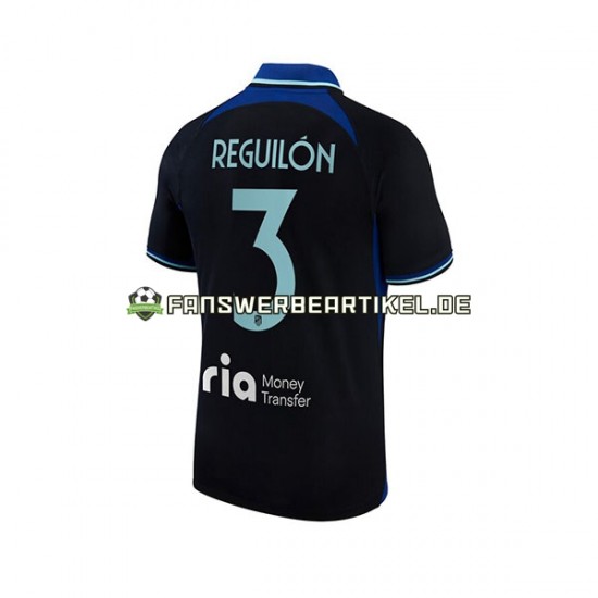 Sergio Reguilon 3 Trikot Atlético Madrid Herren Auswärtsausrüstung 2022-2023 Kurzarm