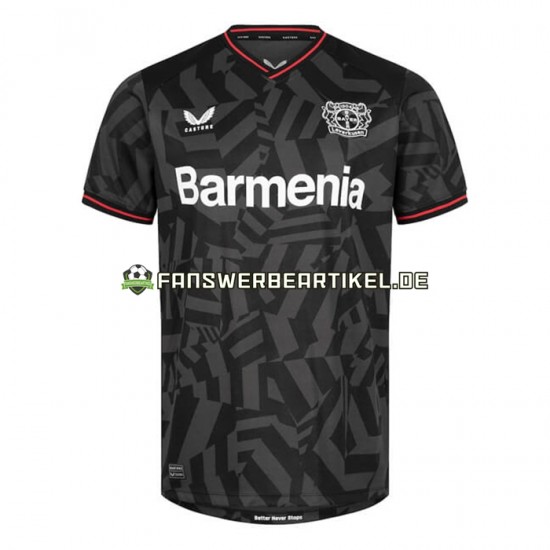 Trikot Bayer 04 Leverkusen Herren Auswärtsausrüstung 2022-2023 Kurzarm