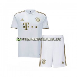 Trikot FC Bayern München Kinder Auswärtsausrüstung 2022-2023 Kurzarm