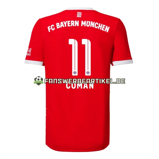 Coman 11 Trikot FC Bayern München Herren Heimausrüstung 2022-2023 Kurzarm