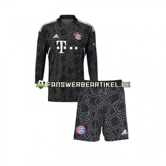 Torwart Trikot FC Bayern München Kinder Auswärtsausrüstung 2022-2023 Langarm