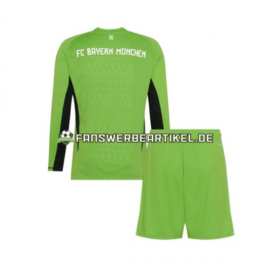 Torwart Trikot FC Bayern München Kinder Auswärtsausrüstung 2023-2024 Langarm