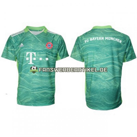 Torwart Trikot FC Bayern München Herren Ausweich ausrüstung 2021-2022 Kurzarm