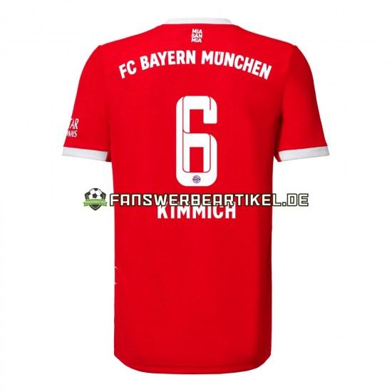 Kimmich 6 Trikot FC Bayern München Herren Heimausrüstung 2022-2023 Kurzarm