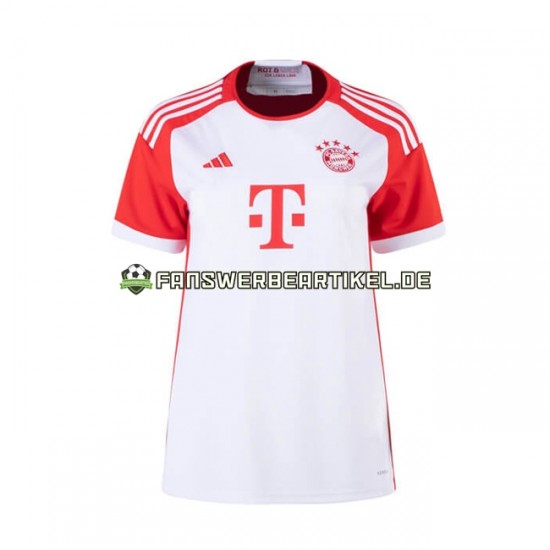 Trikot FC Bayern München Dame Heimausrüstung 2023-2024 Kurzarm