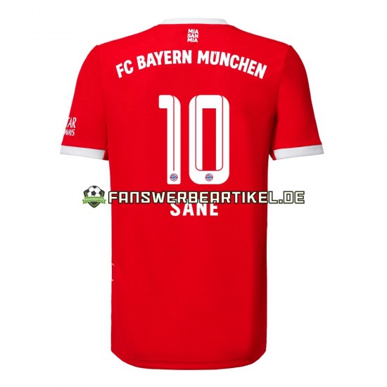 Sane 10 Trikot FC Bayern München Herren Heimausrüstung 2022-2023 Kurzarm