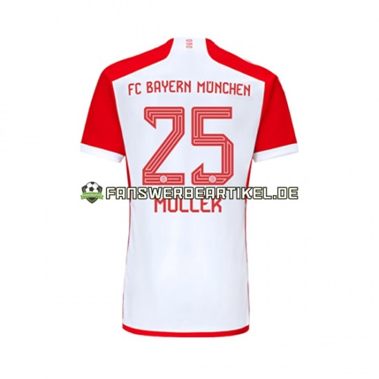 Thomas Muller 25 Trikot FC Bayern München Herren Heimausrüstung 2023-2024 Kurzarm