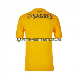 Trikot Benfica Herren Auswärtsausrüstung 2022-2023 Kurzarm