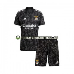 Torwart Trikot Benfica Kinder Auswärtsausrüstung 2022-2023 Kurzarm