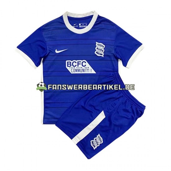 Trikot Birmingham City Kinder Heimausrüstung 2022-2023 Kurzarm