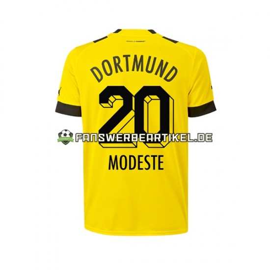 Anthony Modeste 20 Trikot Borussia Dortmund Herren Heimausrüstung 2022-2023 Kurzarm