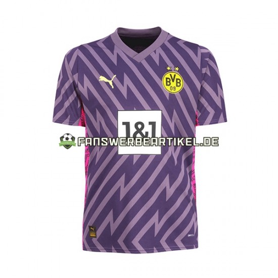 Torwart Trikot Borussia Dortmund Herren Heimausrüstung 2023-2024 Kurzarm