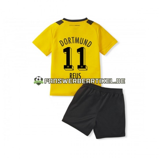 Marco Reus 11 Trikot Borussia Dortmund Kinder Heimausrüstung 2022-2023 Kurzarm