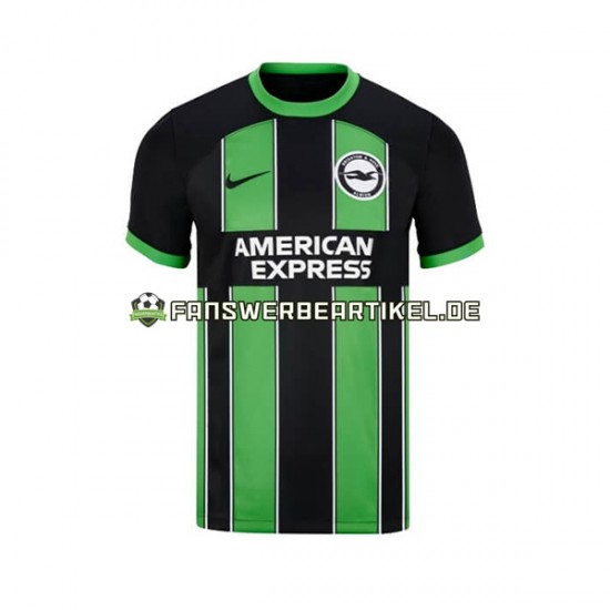 Trikot Brighton Hove Albion Herren Auswärtsausrüstung 2023-2024 Kurzarm