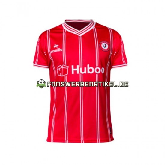 Trikot Bristol City Herren Heimausrüstung 2023-2024 Kurzarm