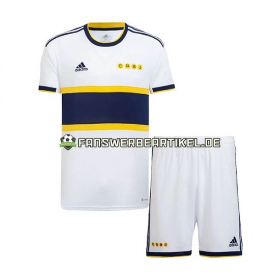 Trikot Boca Juniors Kinder Auswärtsausrüstung 2022-2023 Kurzarm