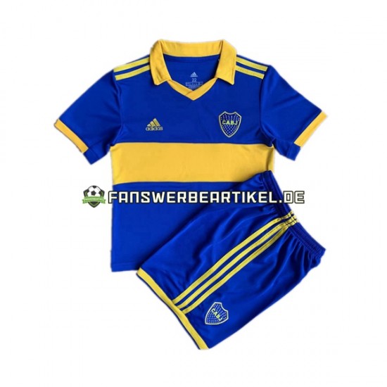 Trikot Boca Juniors Kinder Heimausrüstung 2022-2023 Kurzarm