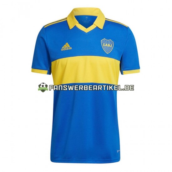 Trikot Boca Juniors Herren Heimausrüstung 2022-2023 Kurzarm