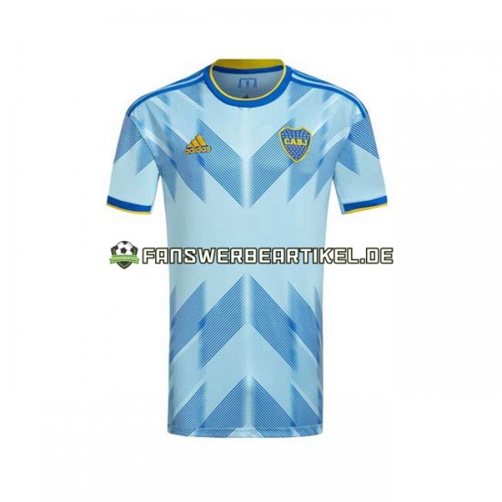 Trikot Boca Juniors Herren Ausweich ausrüstung 2023-2024 Kurzarm