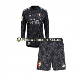 Torwart Trikot CA Osasuna Kinder Heimausrüstung 2022-2023 Langarm