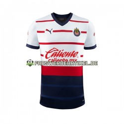 Trikot Deportivo Guadalajara Herren Auswärtsausrüstung 2023-2024 Kurzarm