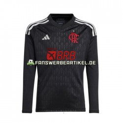 Torwart Trikot CR Flamengo Herren Auswärtsausrüstung 2023-2024 Langarm