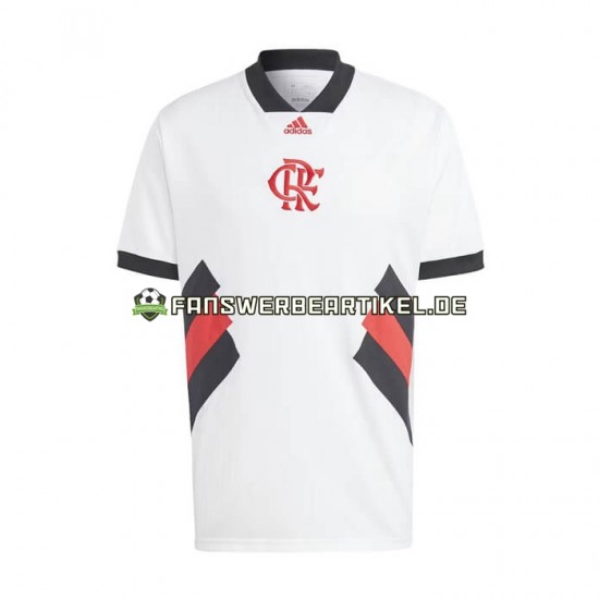 Icon Retro Trikot CR Flamengo Herren Heimausrüstung 2022-2023 Kurzarm