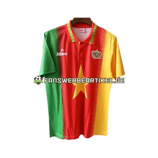 Retro Trikot Kamerun Herren Heimausrüstung 1994 Kurzarm