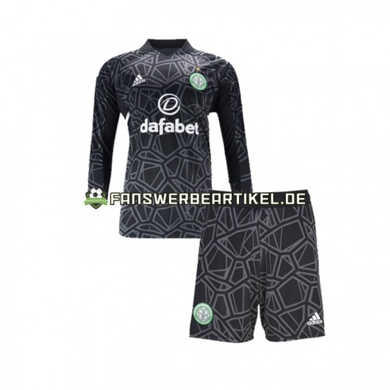 Torwart Trikot Celtic Glasgow Kinder Ausweich ausrüstung 2022-2023 Kurzarm