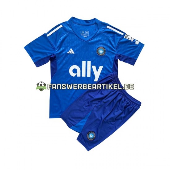 Torwart Trikot Charlotte FC Kinder Auswärtsausrüstung 2023 Kurzarm