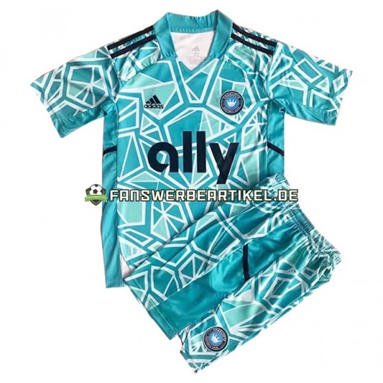 Torwart Trikot Charlotte FC Kinder Heimausrüstung 2022-2023 Kurzarm