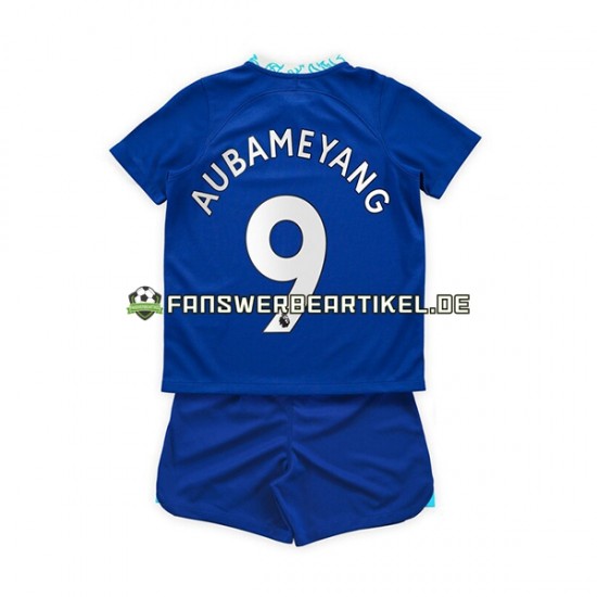 Aubameyang 9 Trikot Chelsea Kinder Heimausrüstung 2022-2023 Kurzarm