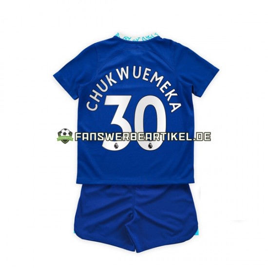 Chukwuemeka 30 Trikot Chelsea Kinder Heimausrüstung 2022-2023 Kurzarm