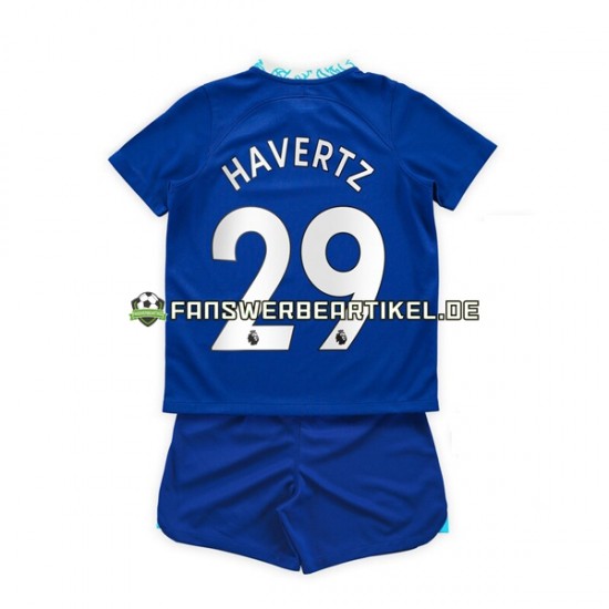 Kai Havertz 29 Trikot Chelsea Kinder Heimausrüstung 2022-2023 Kurzarm