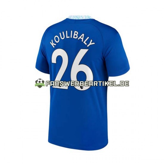 Kalidou Koulibaly 26 Trikot Chelsea Herren Heimausrüstung 2022-2023 Kurzarm