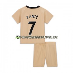 Kante 7 Trikot Chelsea Kinder Ausweich ausrüstung 2022-2023 Kurzarm