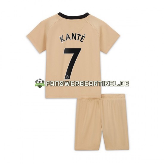 Kante 7 Trikot Chelsea Kinder Ausweich ausrüstung 2022-2023 Kurzarm