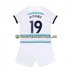 Mount 19 Trikot Chelsea Kinder Auswärtsausrüstung 2022-2023 Kurzarm