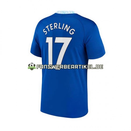 Raheem Sterling 17 Trikot Chelsea Herren Heimausrüstung 2022-2023 Kurzarm