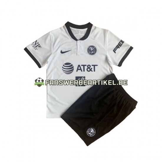 Trikot Club América Kinder Ausweich ausrüstung 2022-2023 Kurzarm