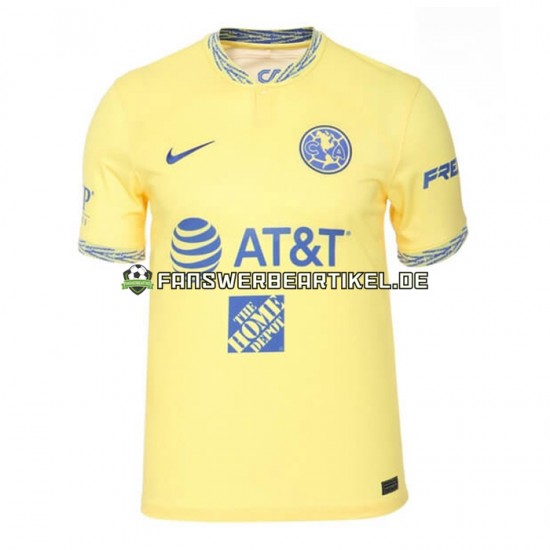 Trikot Club América Herren Heimausrüstung 2022-2023 Kurzarm