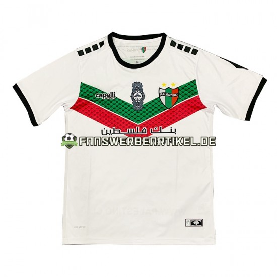 Trikot Club Deportivo Palestino Herren Ausweich ausrüstung 2022-2023 Kurzarm