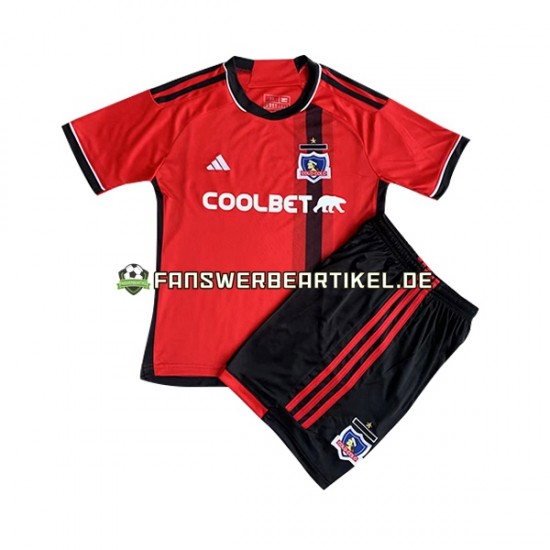 Trikot Colo-Colo Kinder Auswärtsausrüstung 2023 Kurzarm