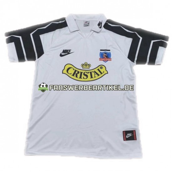 Retro 1995 Trikot Colo-Colo Herren Heimausrüstung Kurzarm