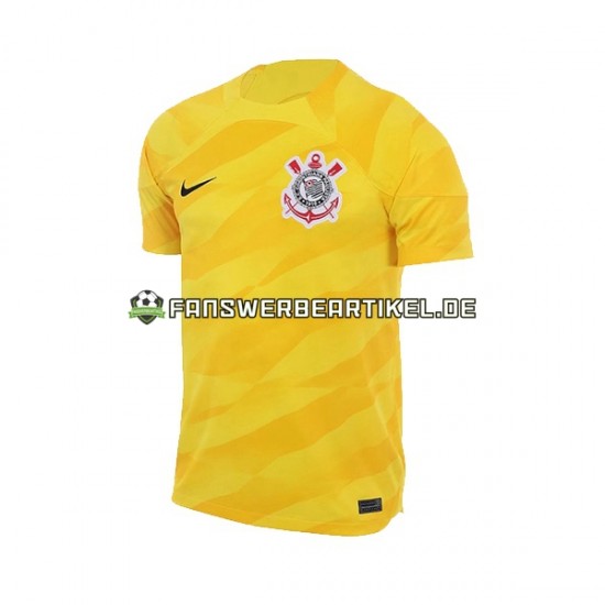 Torwart Trikot Corinthians Herren Auswärtsausrüstung 2023-2024 Kurzarm