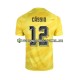 Cassio 12 Torwart Trikot Corinthians Herren Auswärtsausrüstung 2023-2024 Kurzarm