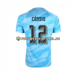 Cassio 12 Torwart Trikot Corinthians Herren Heimausrüstung 2023-2024 Kurzarm