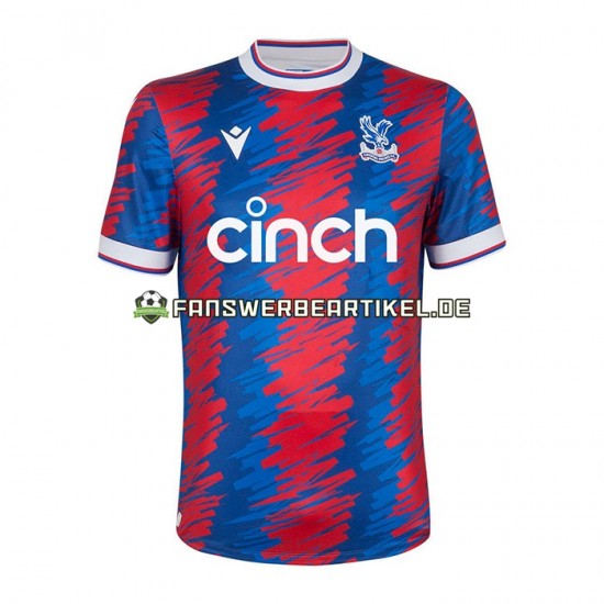 Trikot Crystal Palace Herren Heimausrüstung 2022-2023 Kurzarm