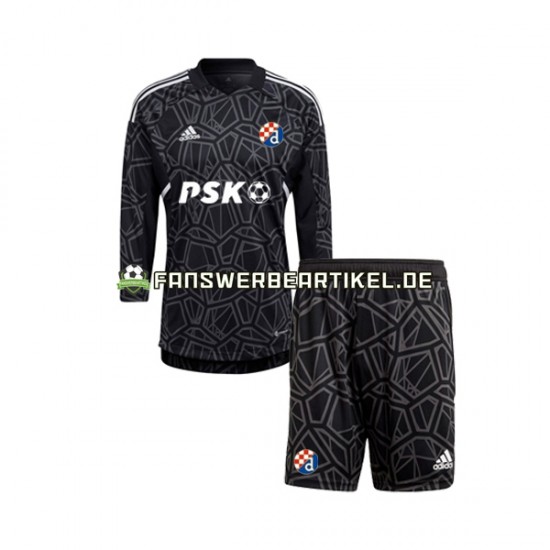 Torwart Trikot Dinamo Zagreb Kinder Heimausrüstung 2022-2023 Langarm