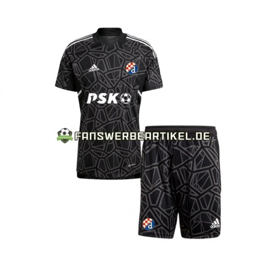 Torwart Trikot Dinamo Zagreb Kinder Heimausrüstung 2022-2023 Kurzarm